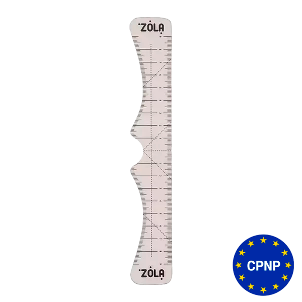 ZOLA Augenbrauen-Lineal 02585 – Herstellerfoto